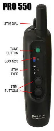 Garmin Pro 550 Dog Training System - 0100120200 -  Garmin