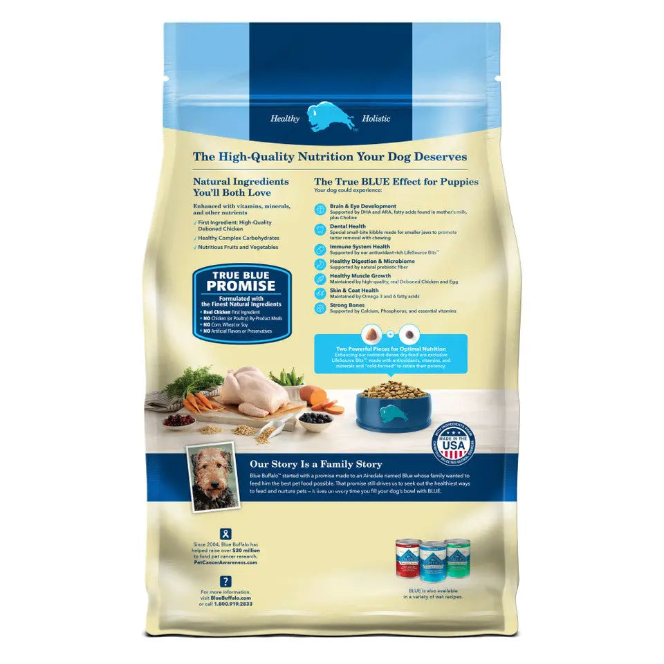 Blue Buffalo Life Protection Formula Chicken & Brown Rice Puppy Dry Dog Food -  BLUE BUFFALO
